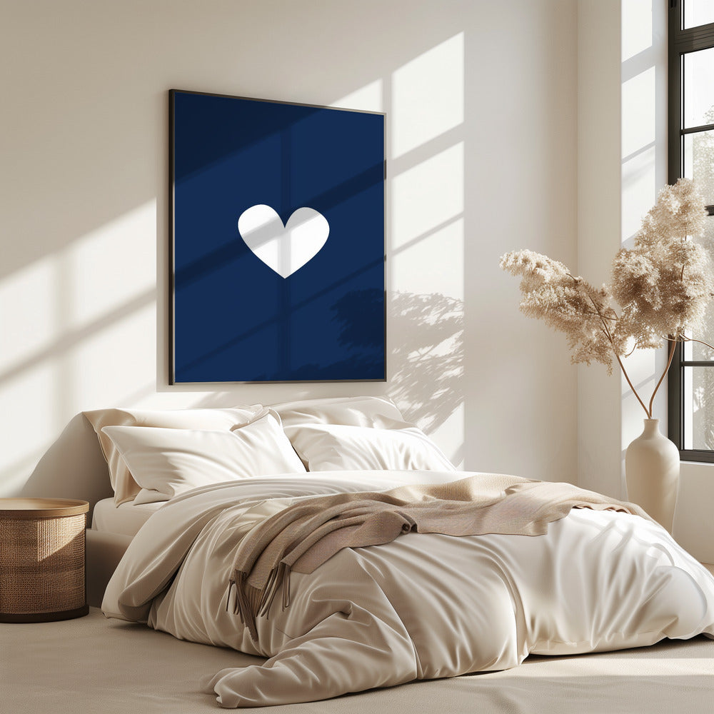 Kleines Marineherz | Poster