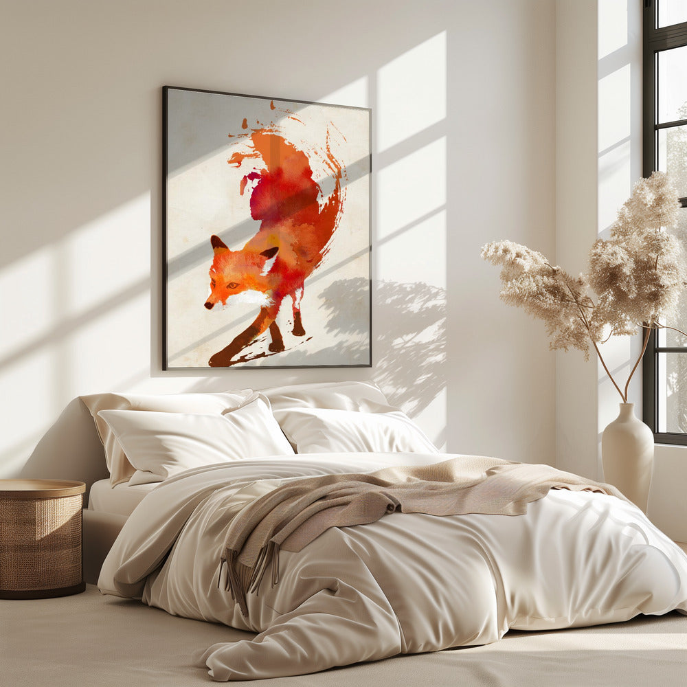 Feuriger Fuchstanz | Poster