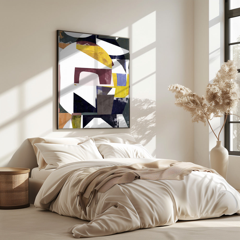 Abstract Cut Outs No 1 | Poster