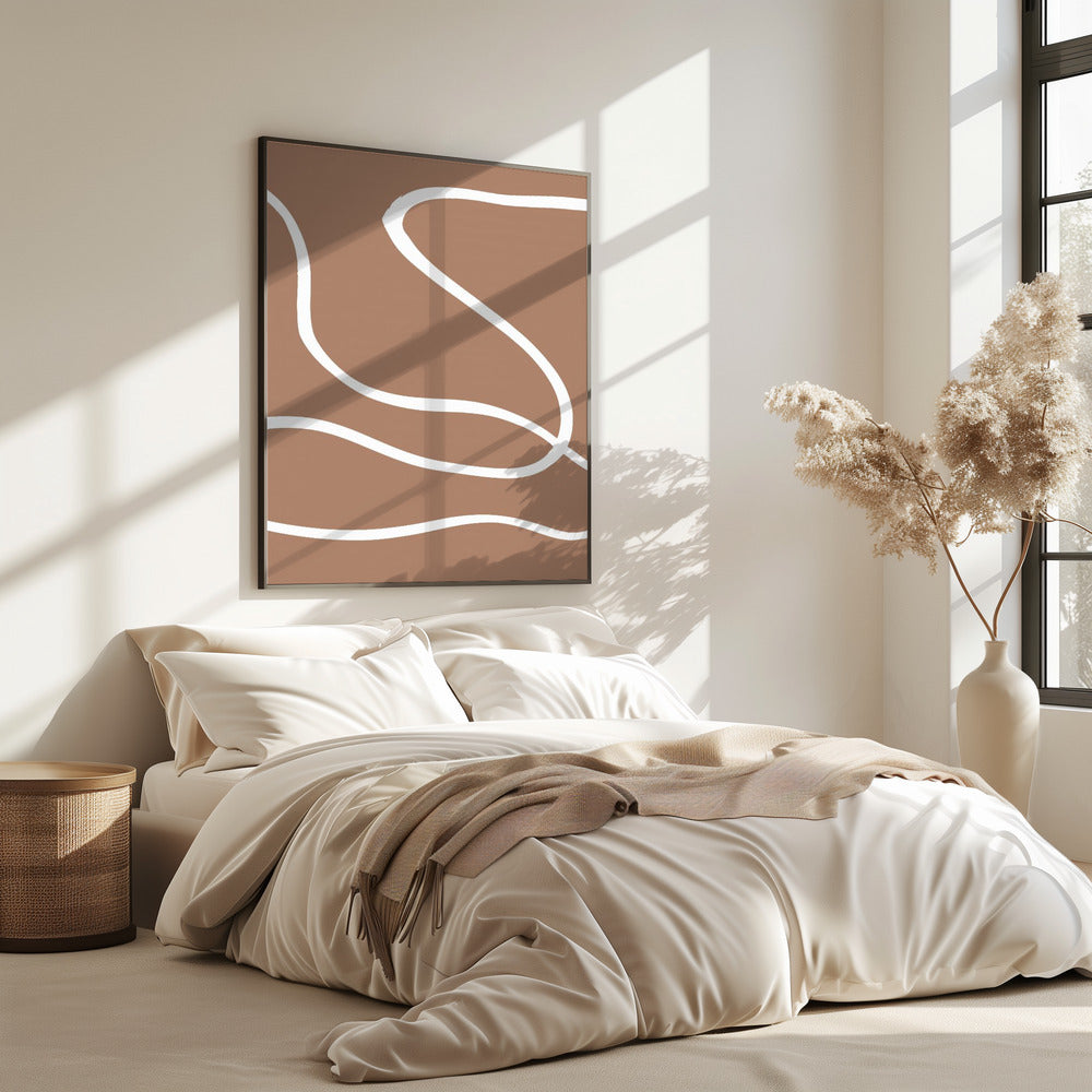 Abstract Mocha | Poster