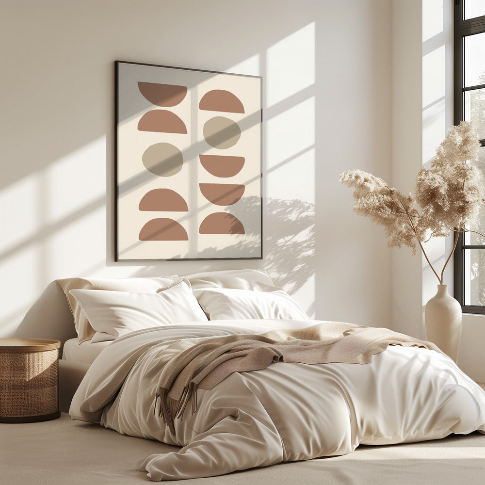 Shapes Mocha | Poster