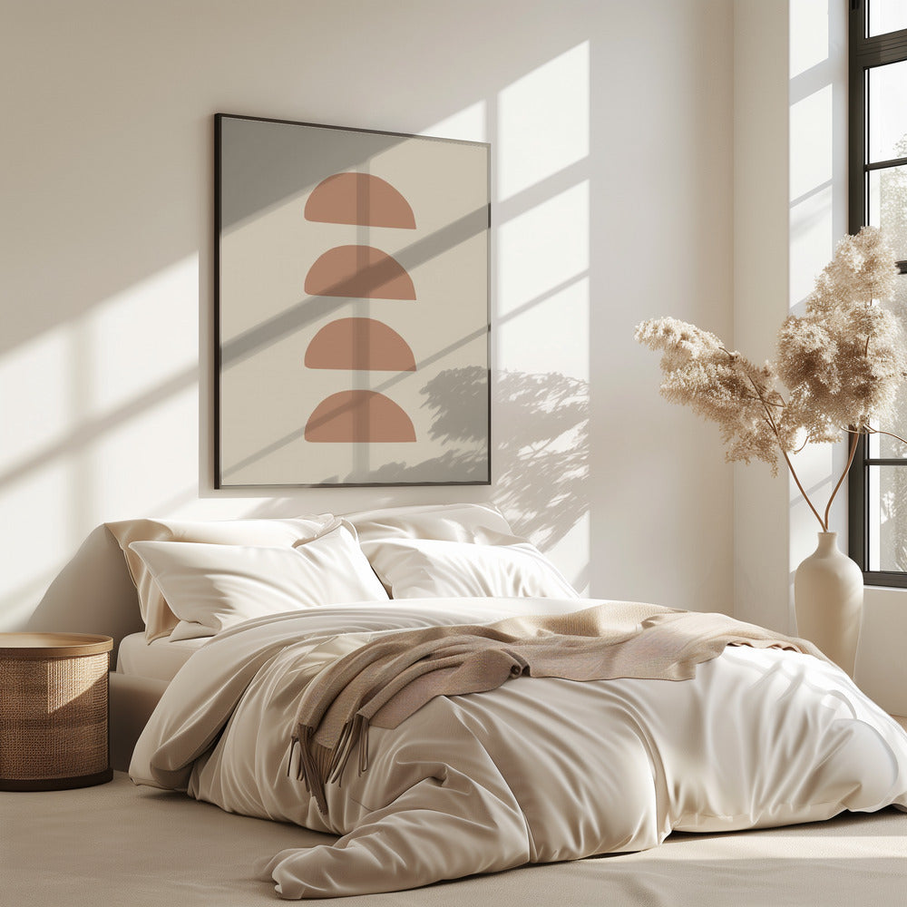 Geometric Mocha | Poster