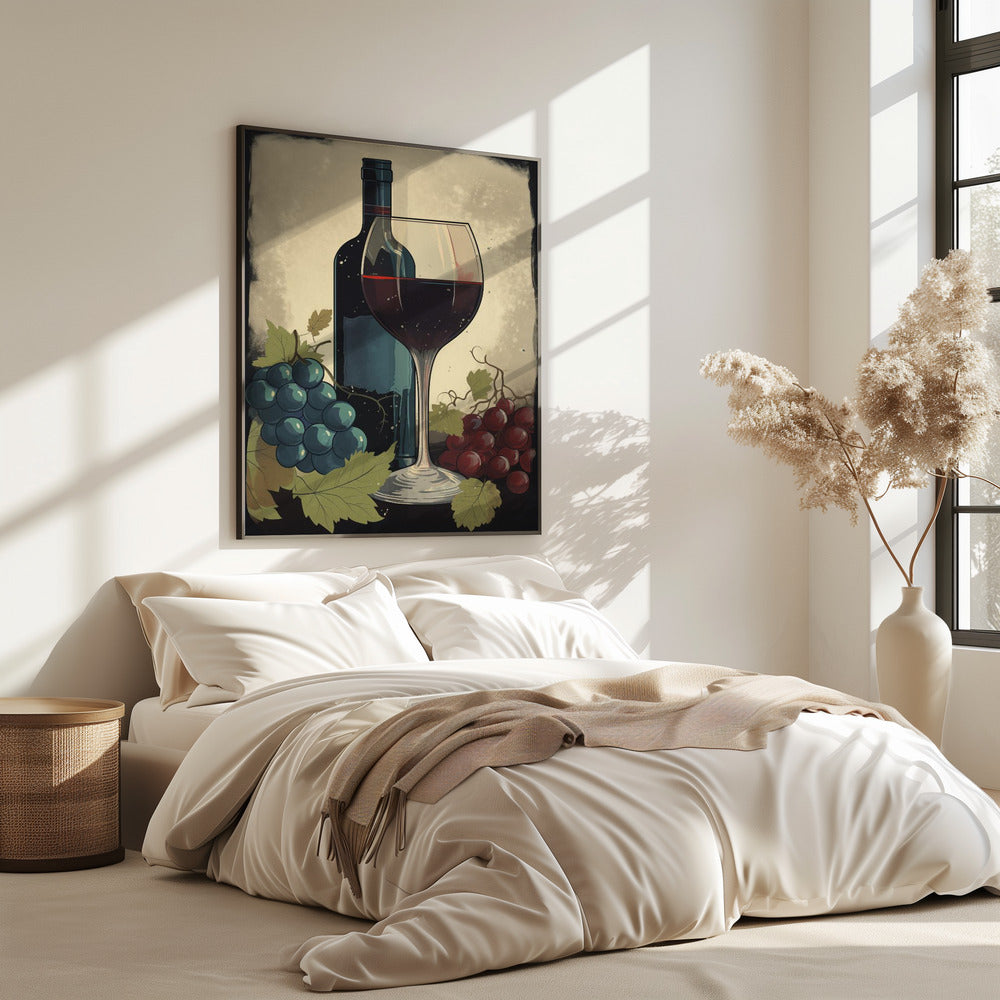 Rotwein Nr. 4 | Poster