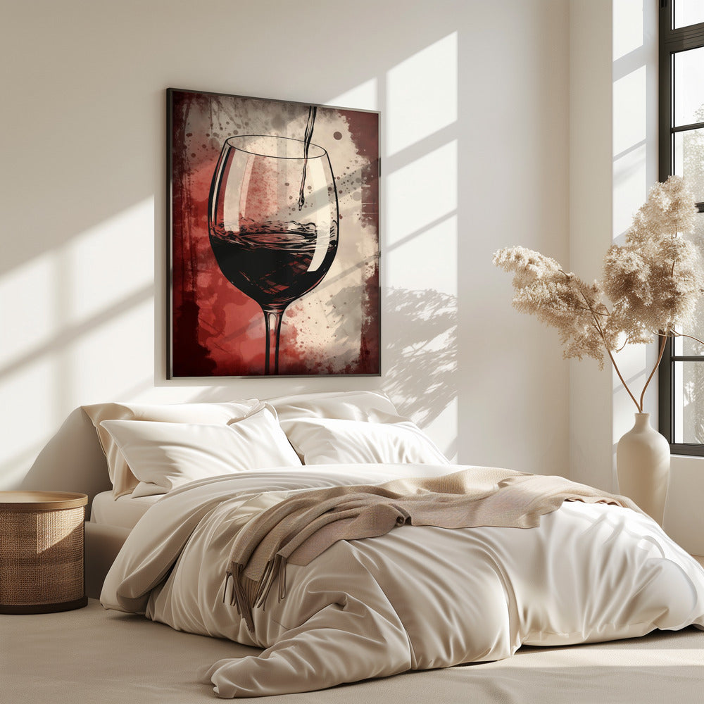 Rotwein Nr. 5 | Poster