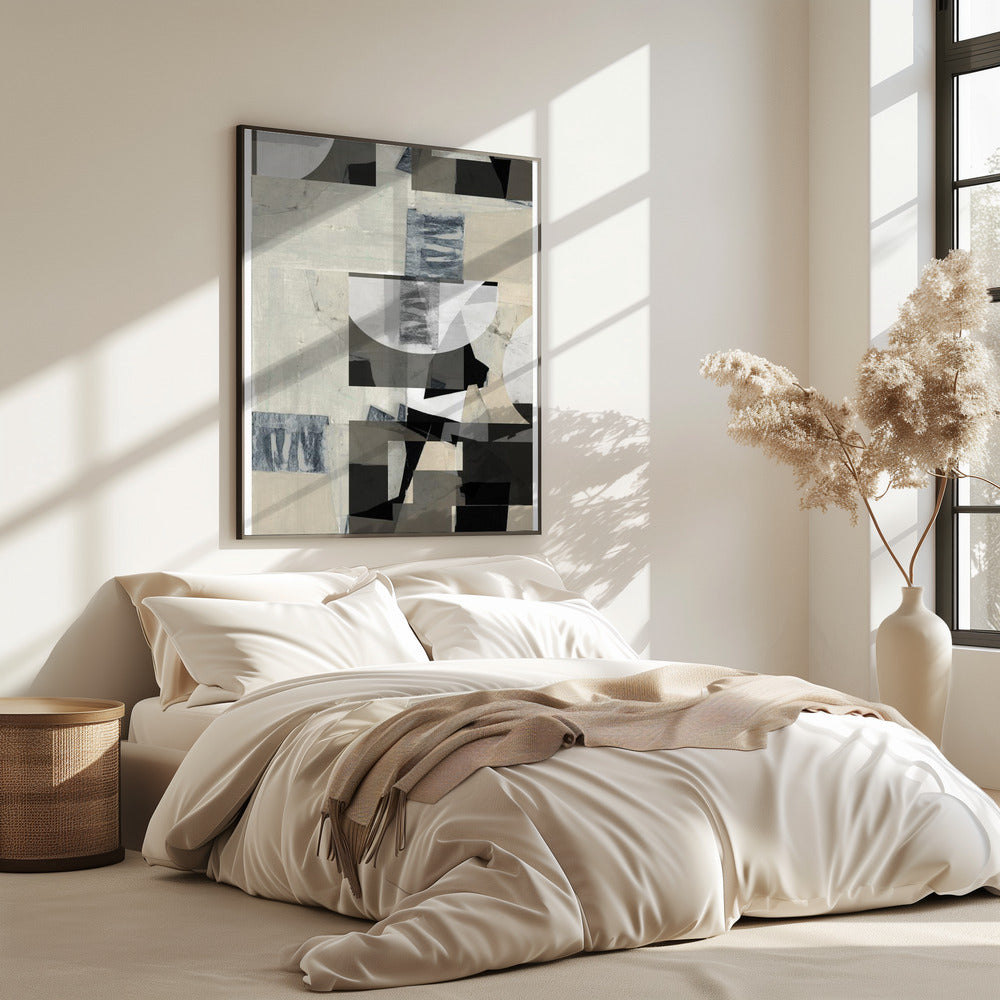 Monochrome Komposition Nr. 3 | Poster