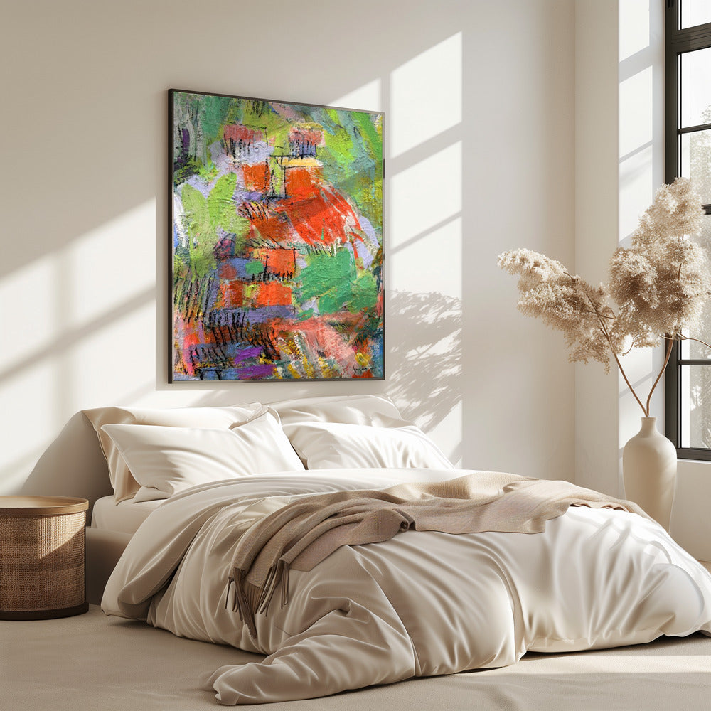 Verzauberte Farblandschaft | Poster
