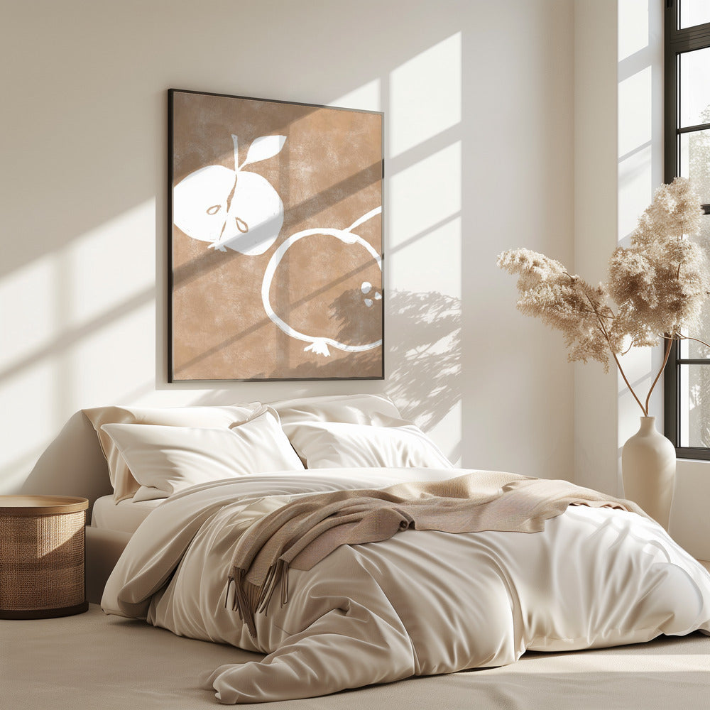 Obst-Silhouetten | Poster