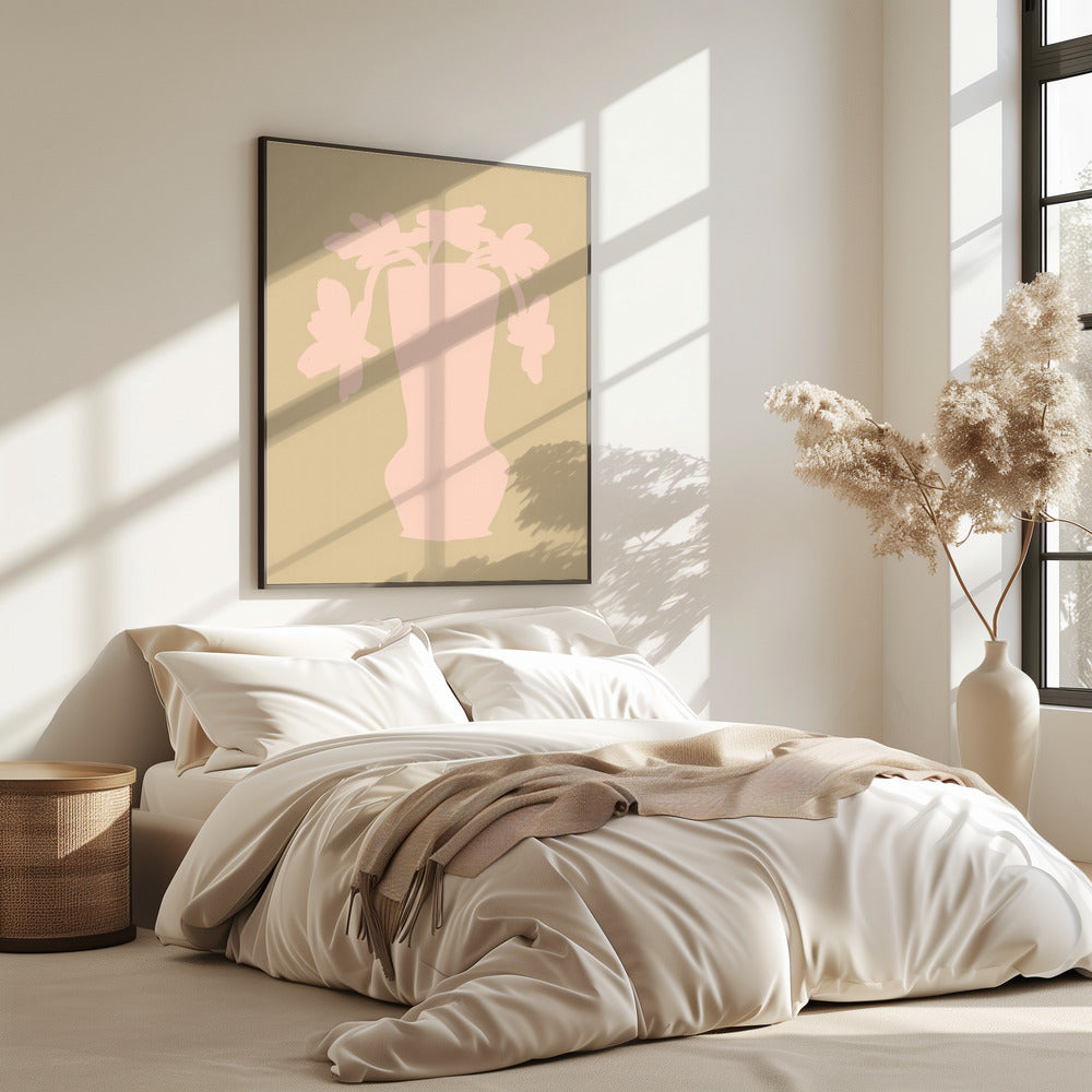 Silhouette Blooms | Poster