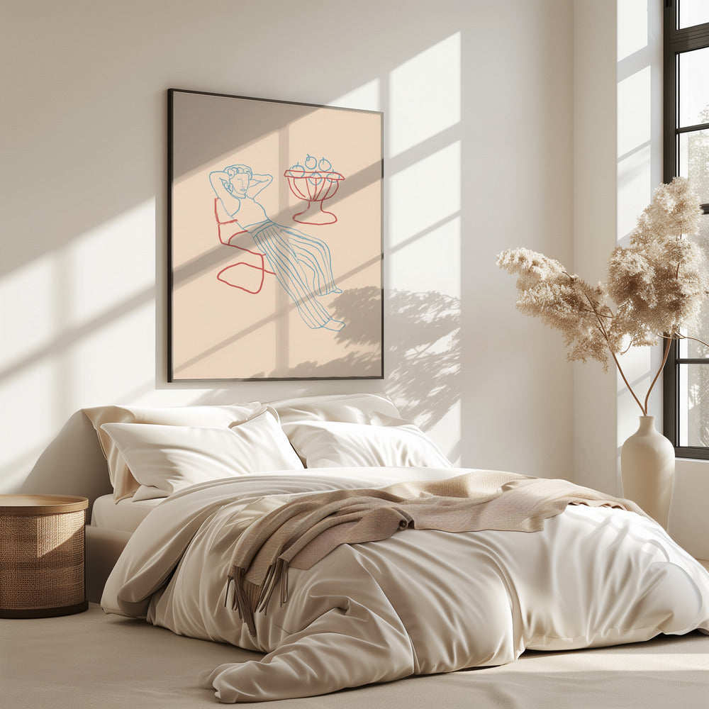 Entspannte Linien | Poster