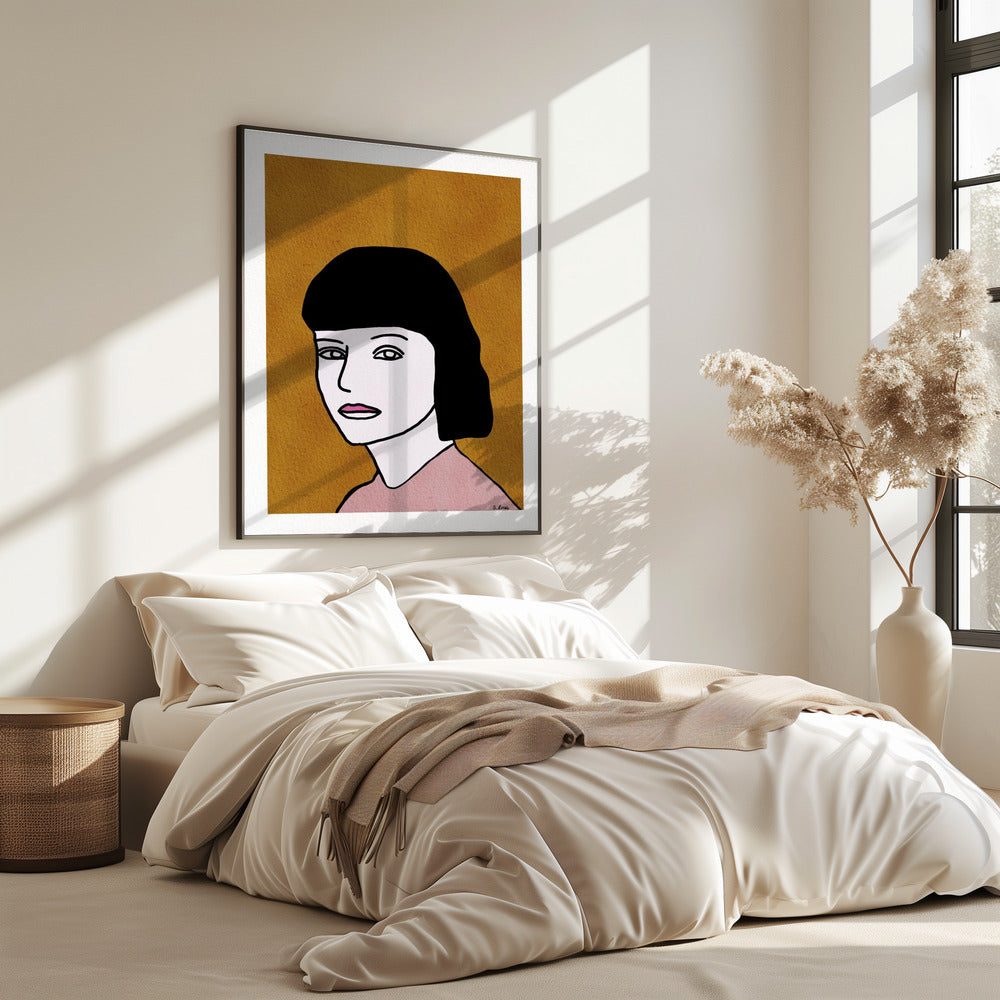 Lady looking | Poster