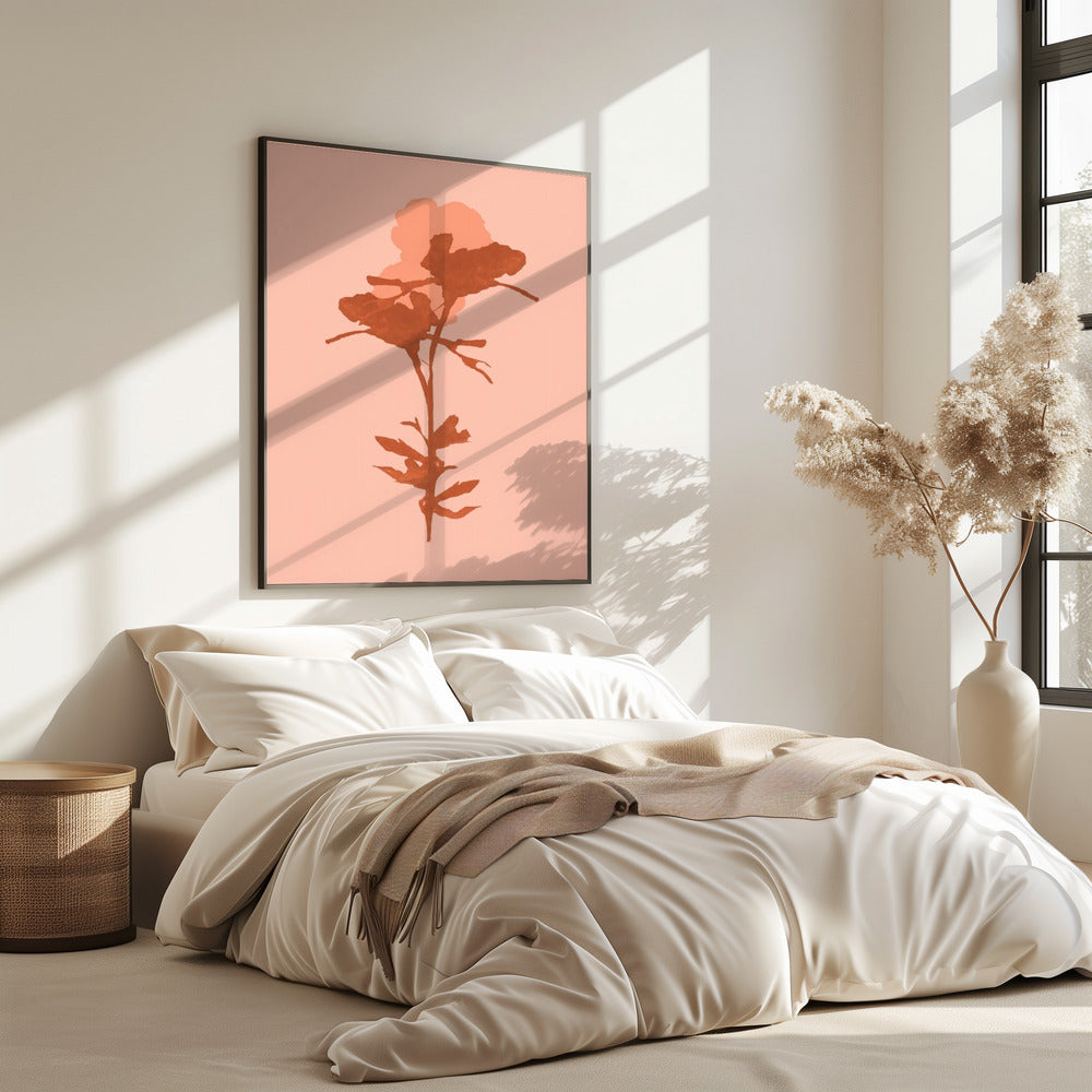 Blumensilhouette 7 | Poster