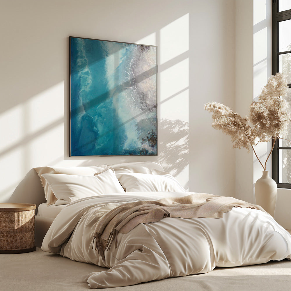 Beruhigendes Meer - Ozeanströmung 1 | Poster