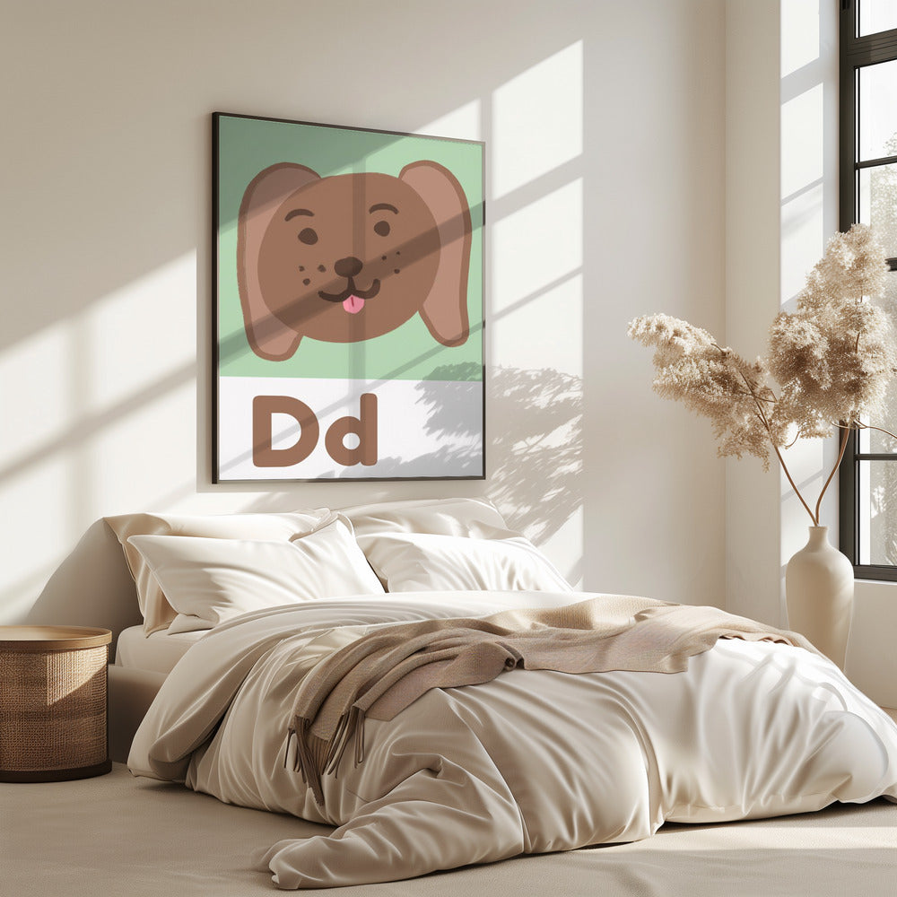 Welpen-Alphabet-Spaß | Poster