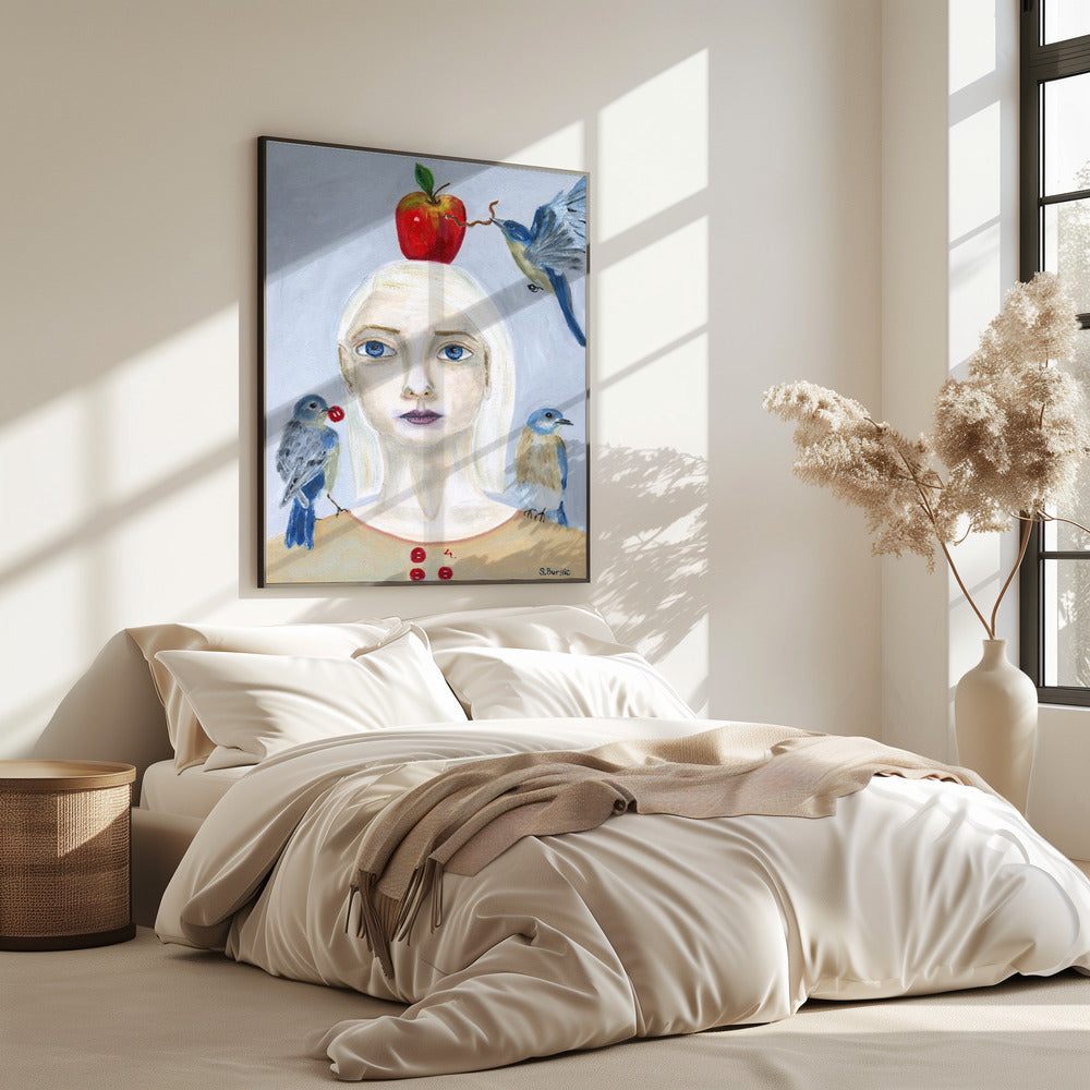 Nordische Frau Mut | Poster