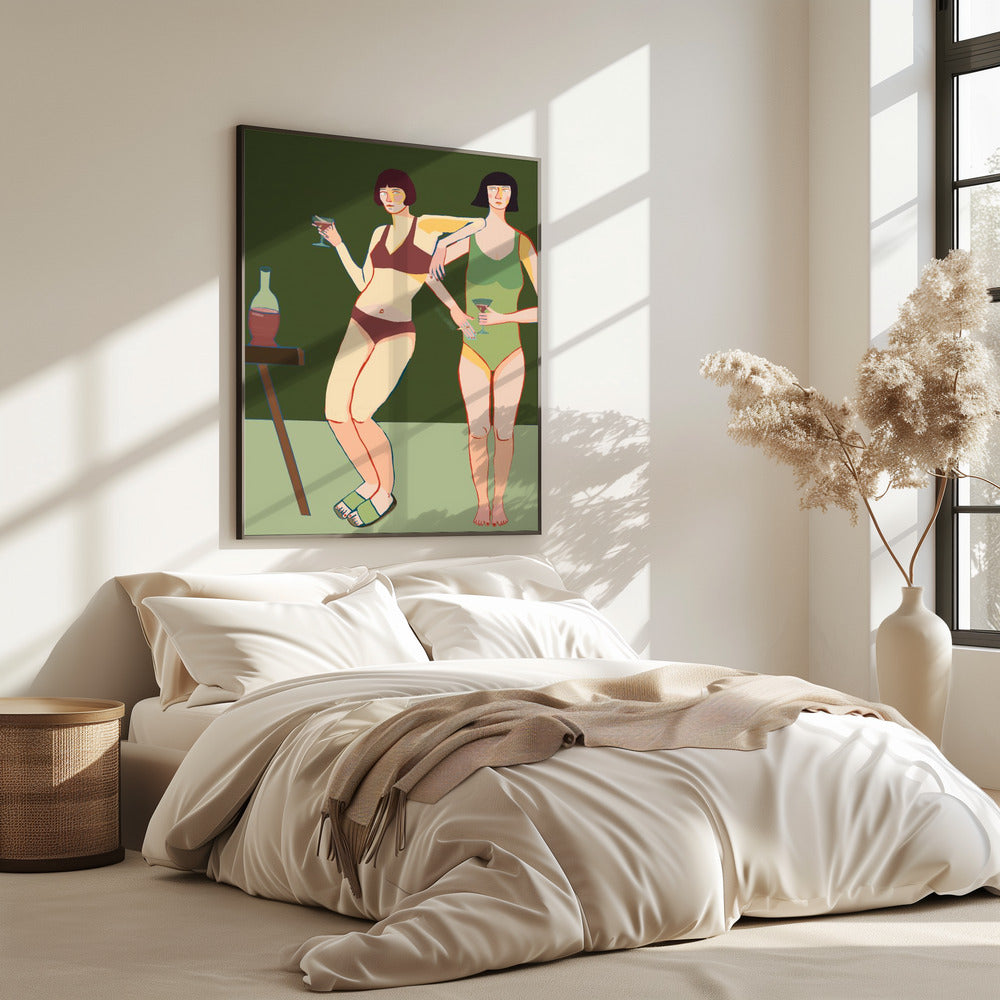 Loungin' Ladies | Poster
