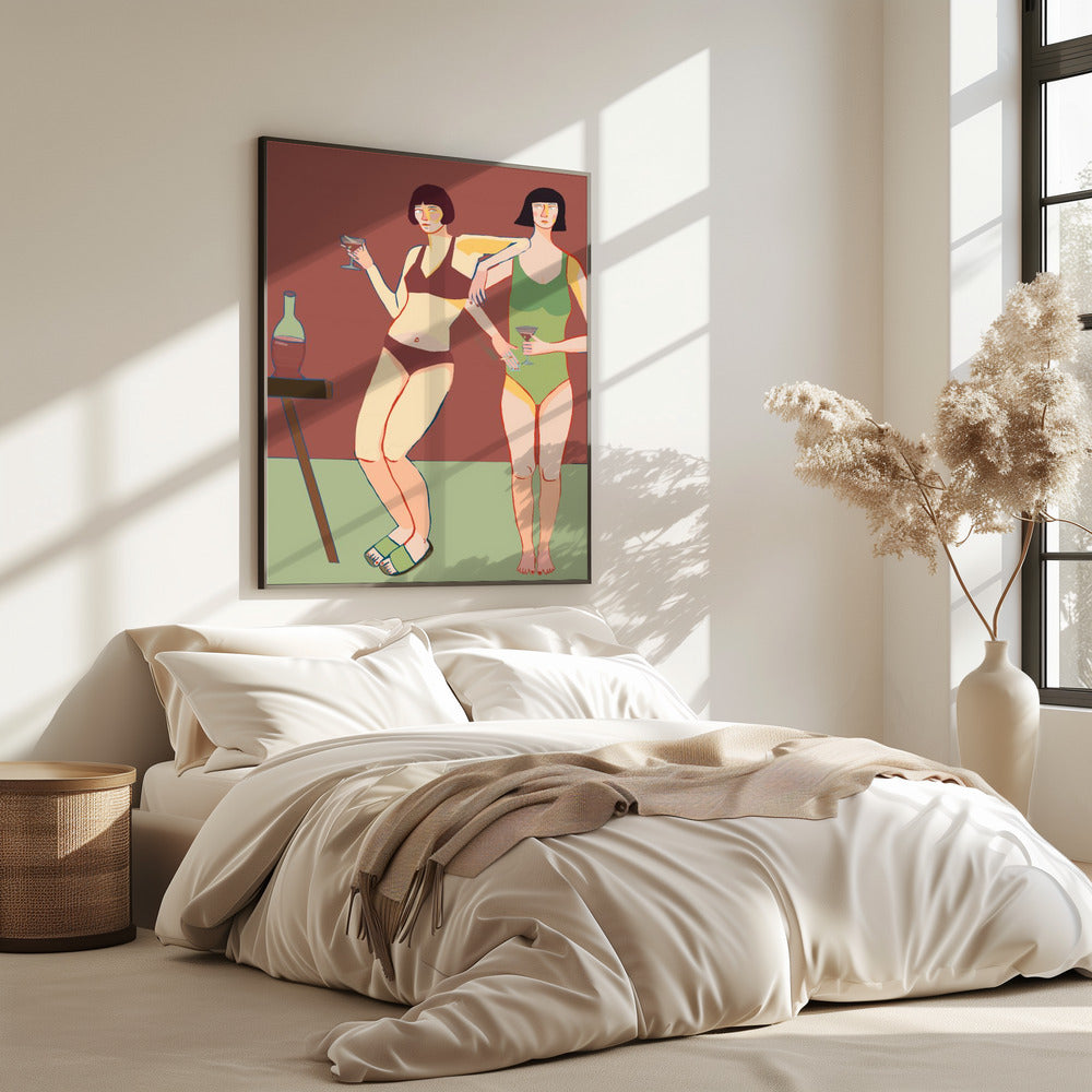 Loungin' Ladies | Poster