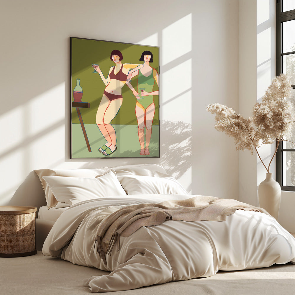 Loungin' Ladies | Poster