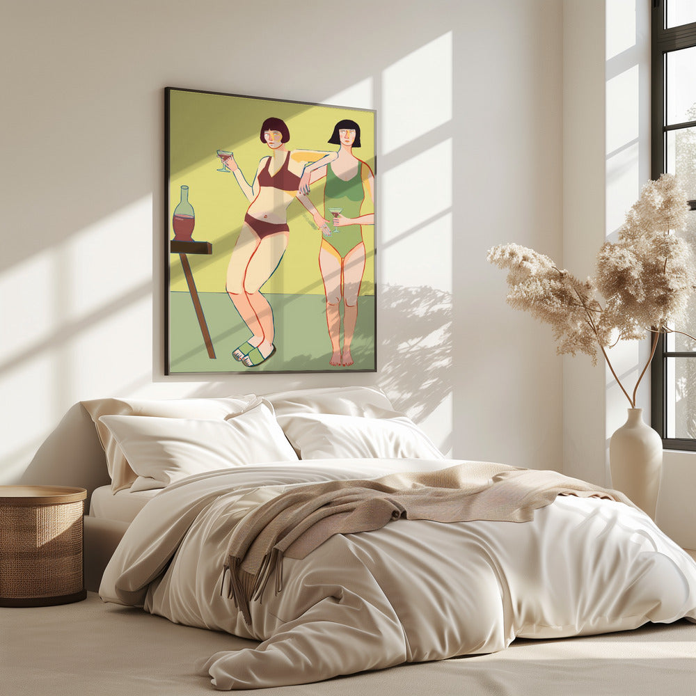 Loungin' Ladies | Poster