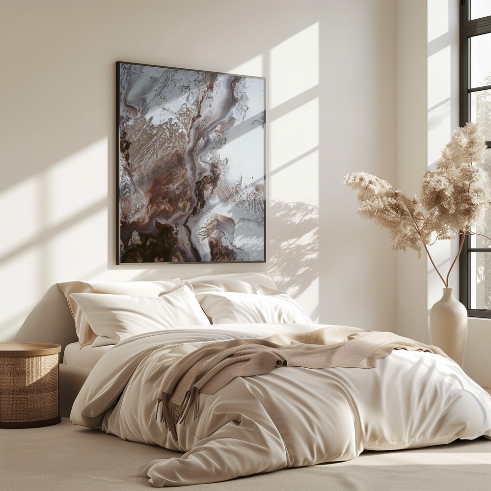 Timeless Art -Earthly Currents 2 - earth marble | Poster