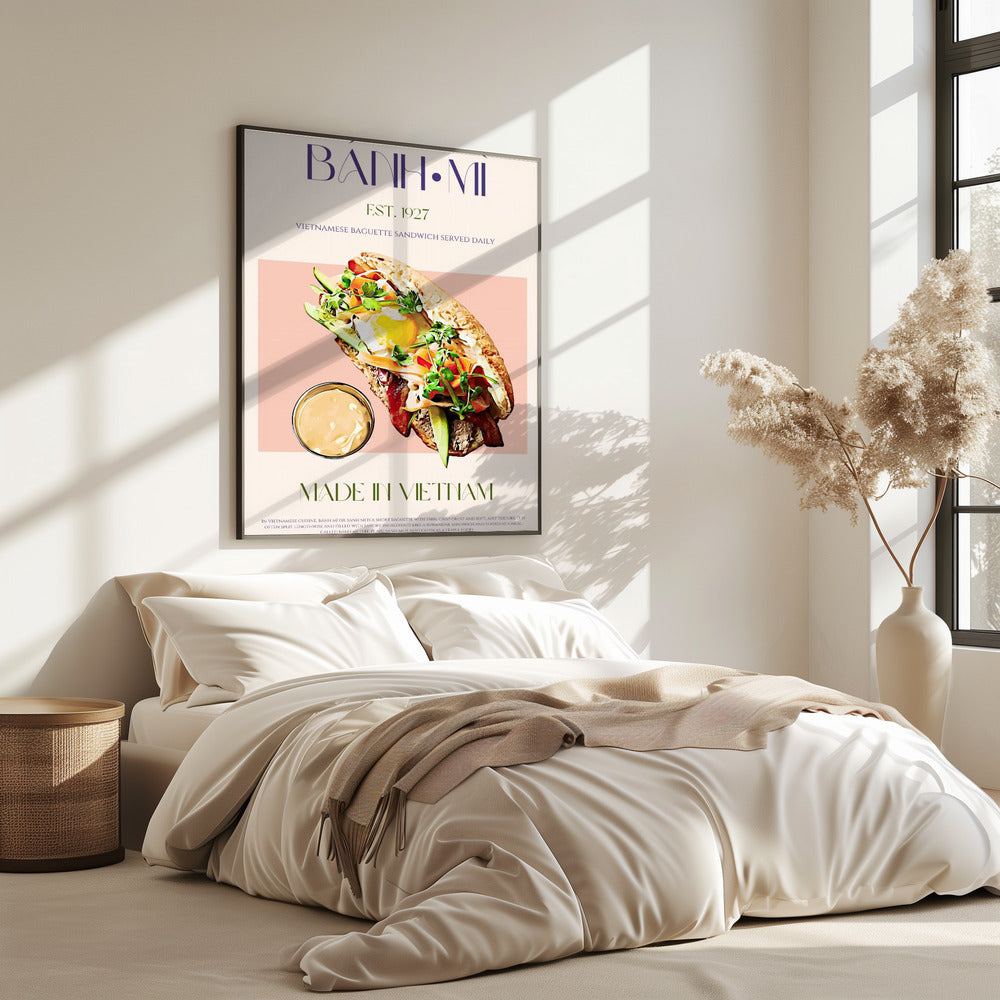 Vietnamesisches Baguette | Poster