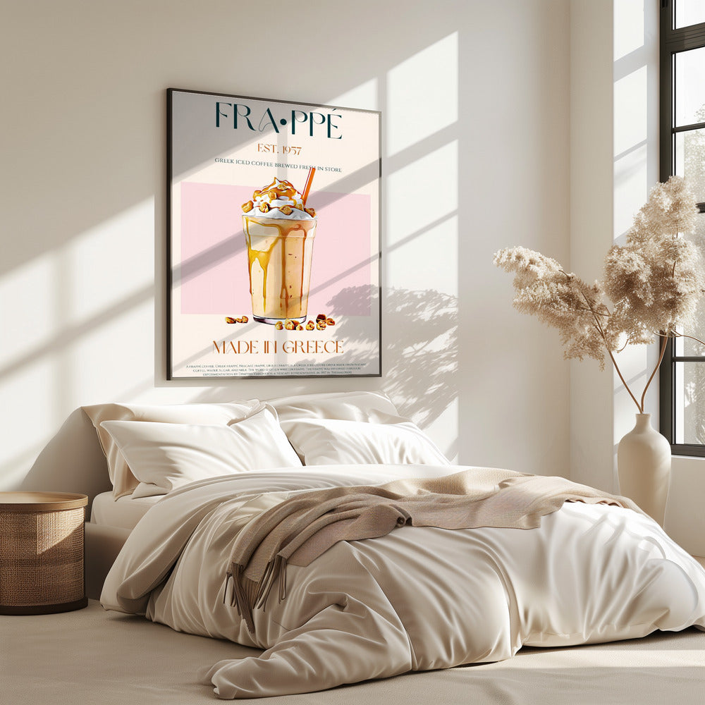 Griechischer Frappe-Genuss | Poster