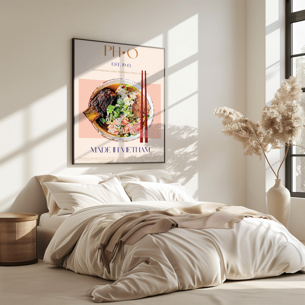 Vietnamesischer Nudelgenuss | Poster
