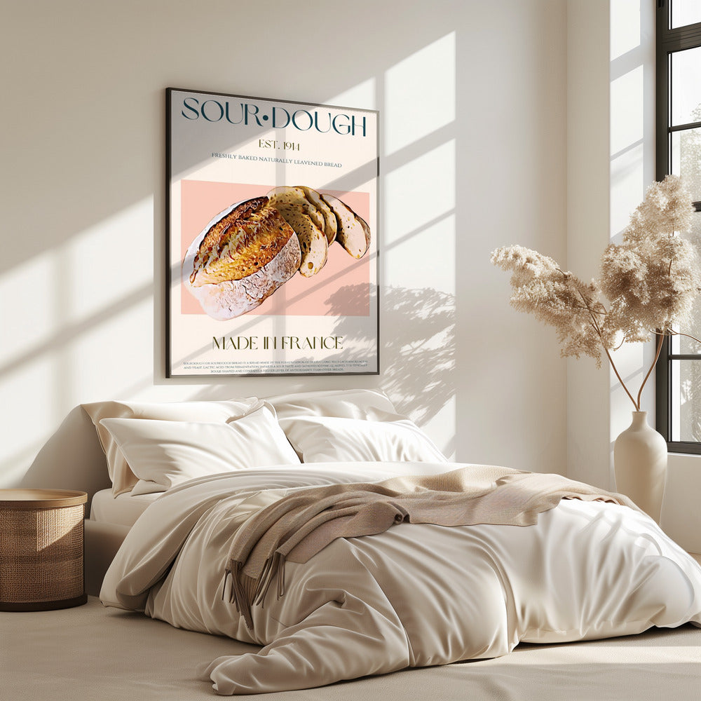 Französischer Brotgenuss | Poster