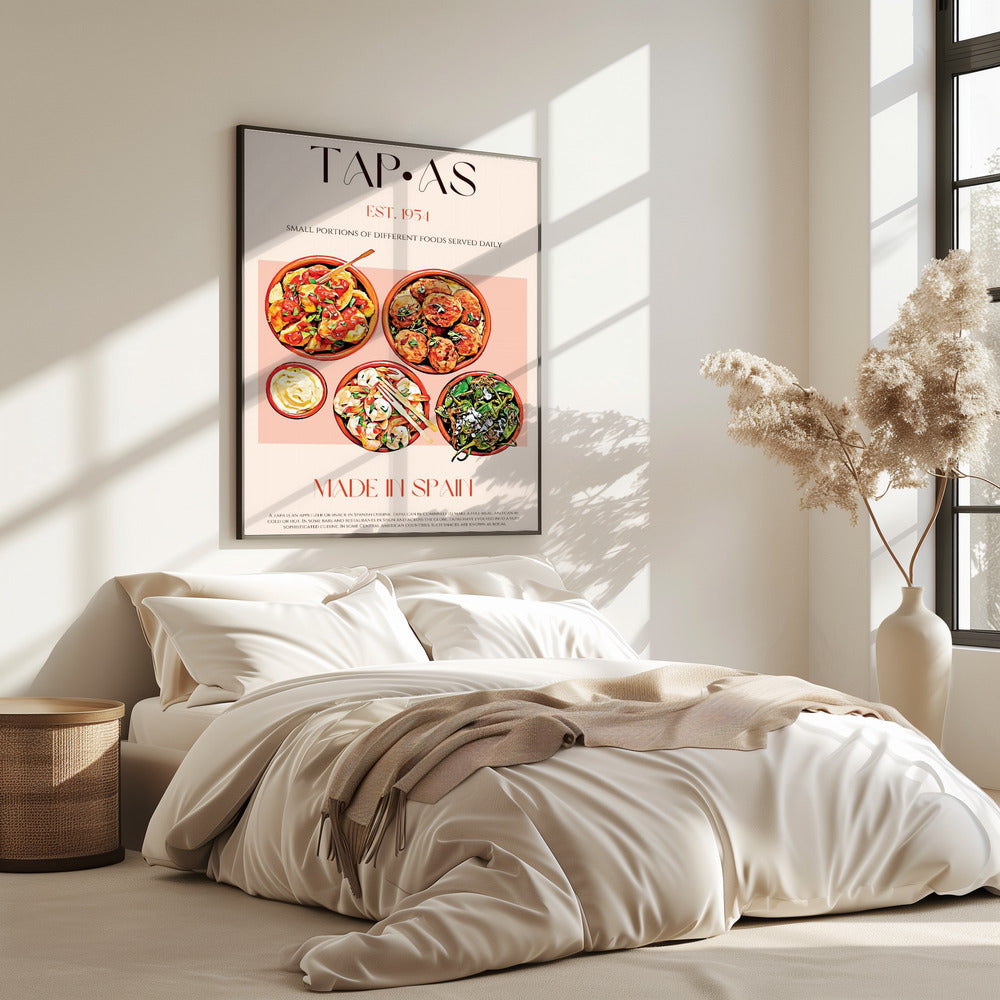 Geschmackvolle spanische Häppchen | Poster