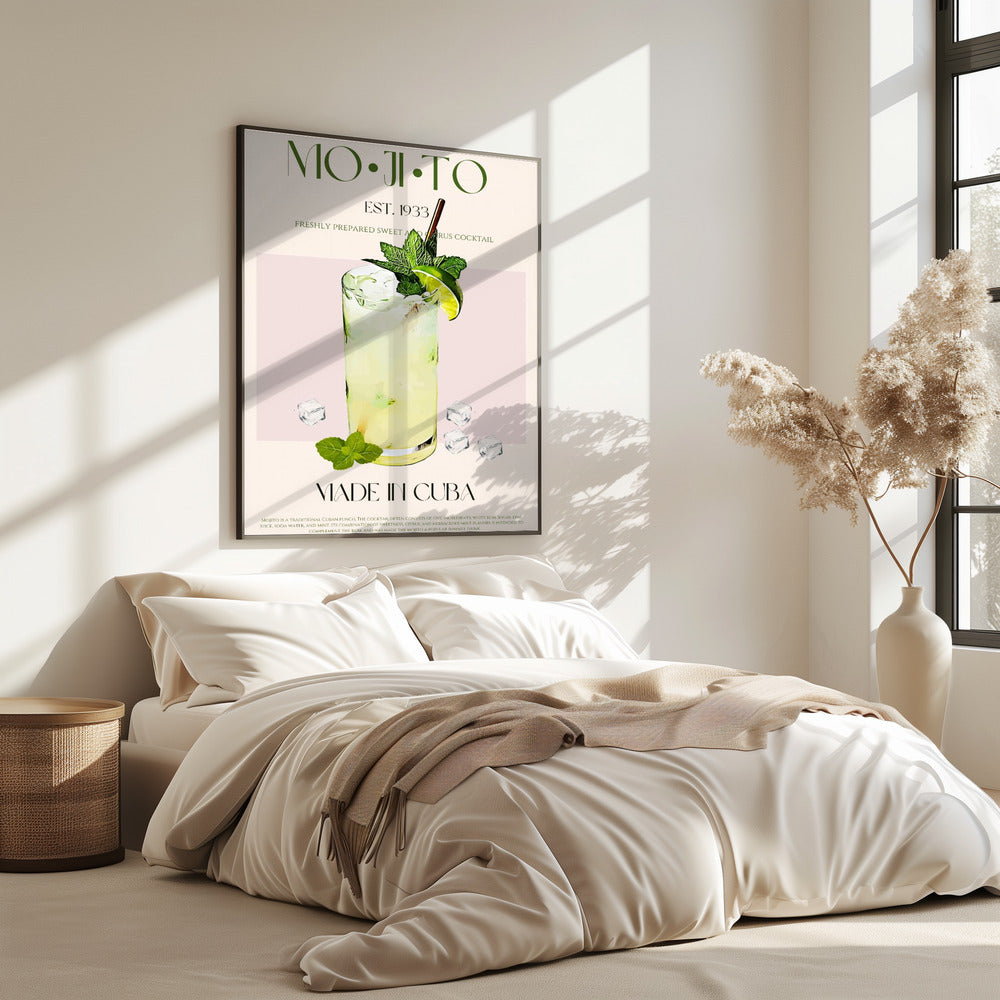 Mojito-Cocktail-Druck | Poster