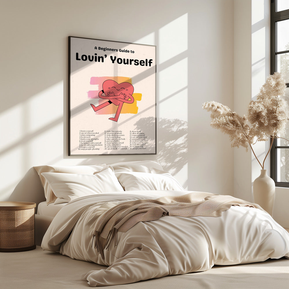 Umarmung mit Freude | Poster