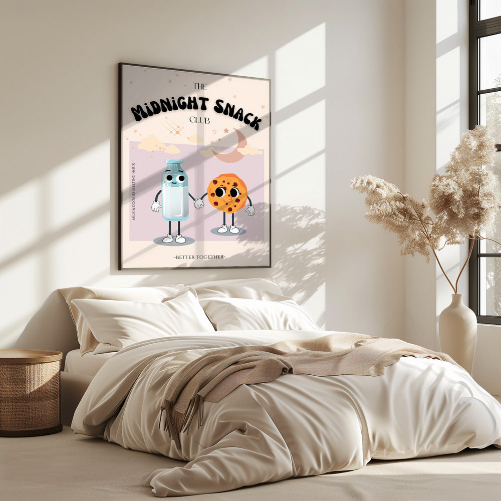 Milch & Keks-Duo | Poster