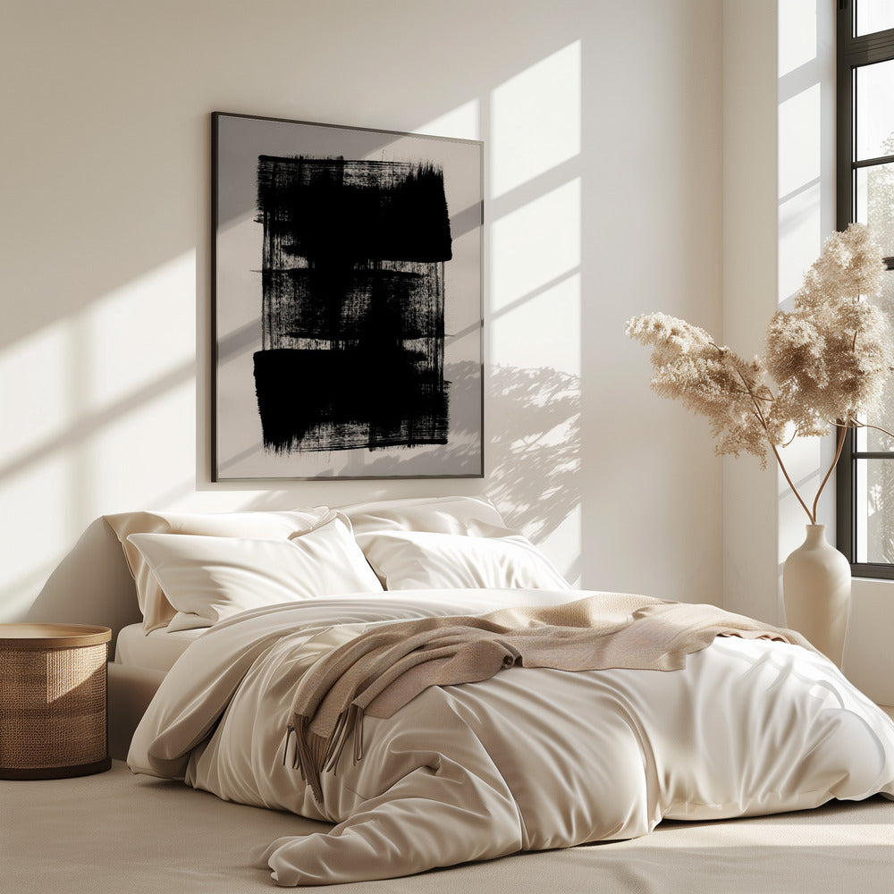 Abstract Brush Strokes 180Y | Poster