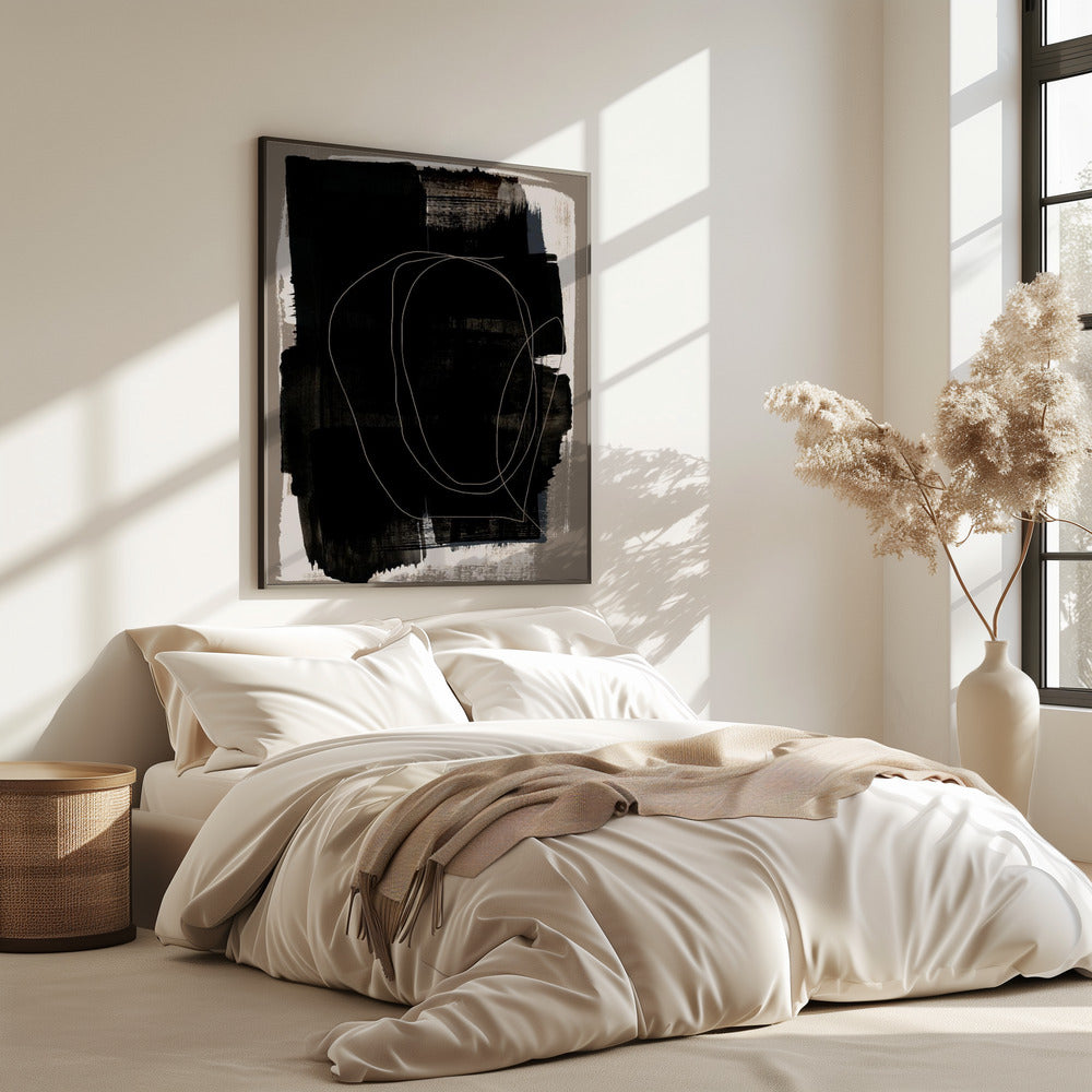 Abstract Brush Strokes 180Z | Poster