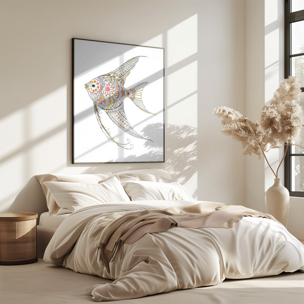 Angel Fish Delicate Tints | Poster