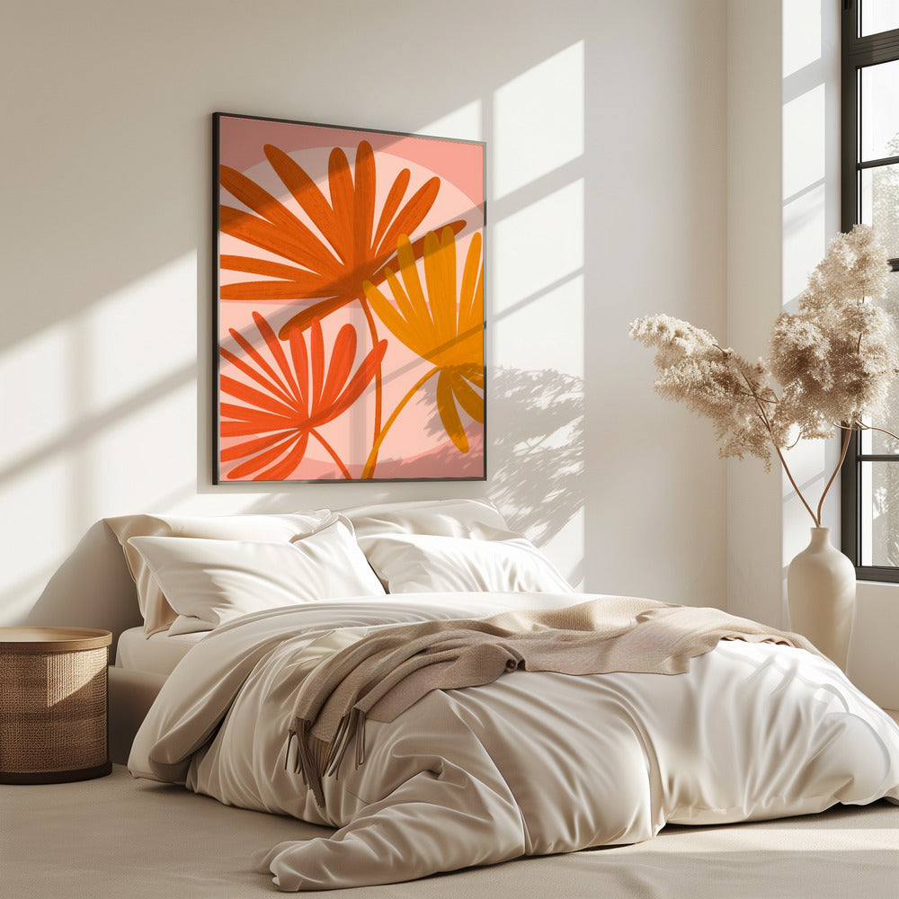 Herbstpalmen | Poster