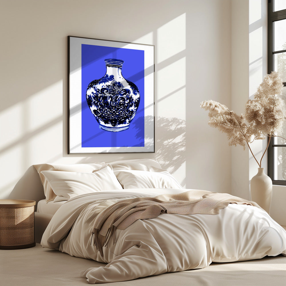 Blaue Weidenträume 2 | Poster