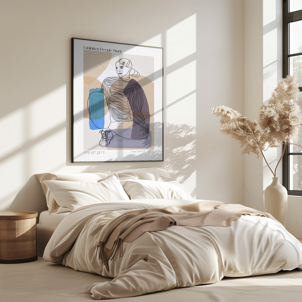 Abstrakte Eleganz | Poster