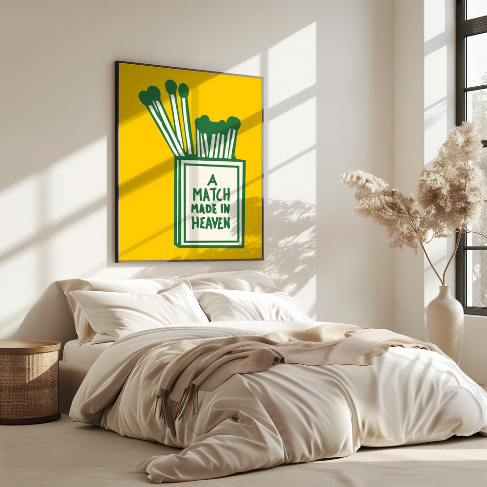Perfekte Streichholzschachtel | Poster