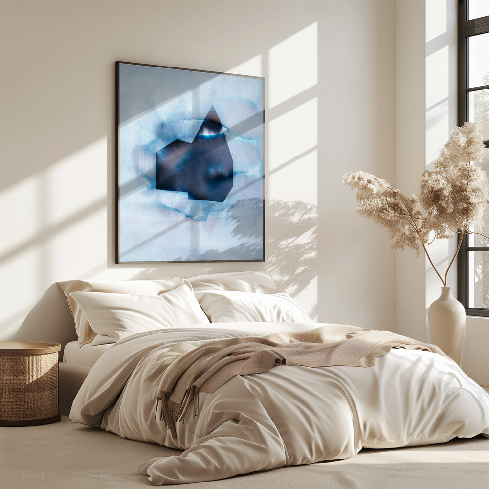 Geometrische Form mit Farbverlauf | Poster