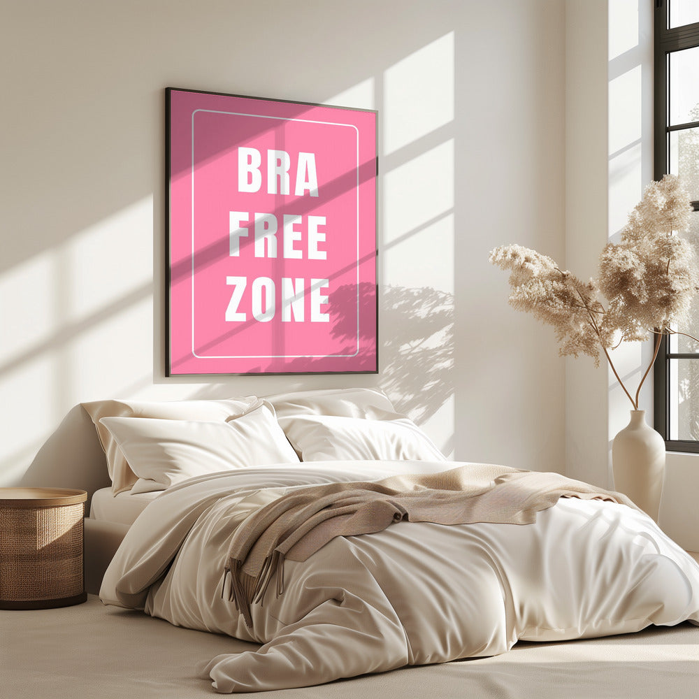 Freedom Zone Sign | Poster