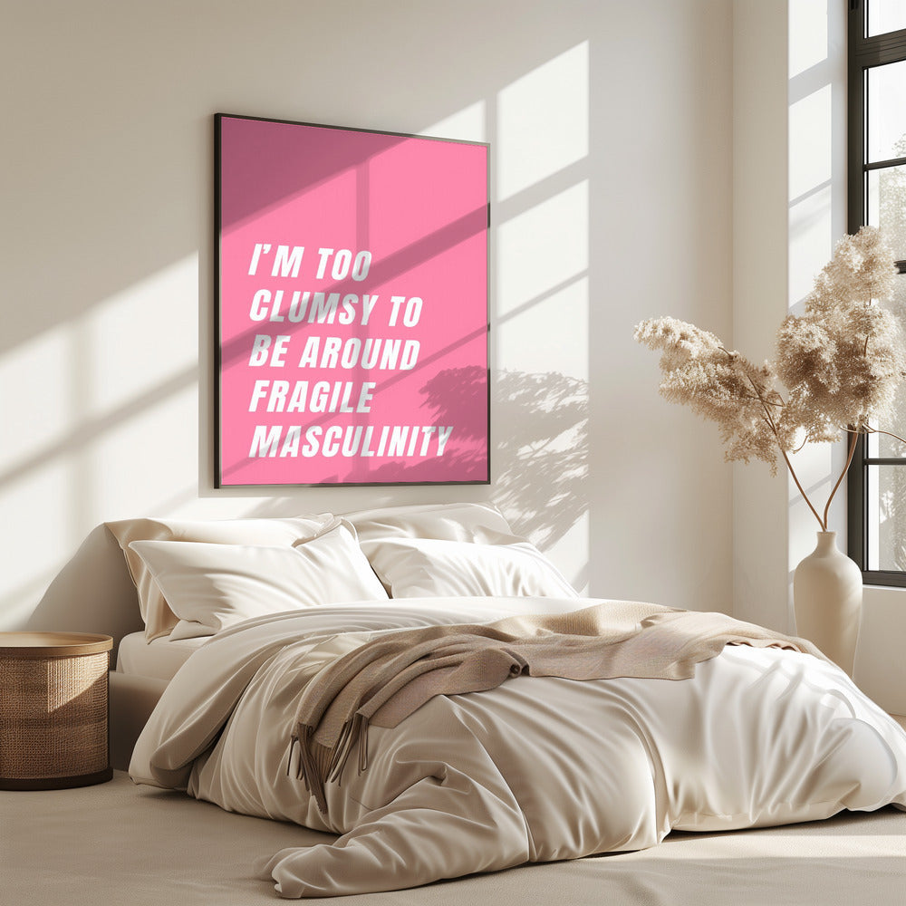 Tollpatschigkeit trifft Zerbrechlichkeit | Poster
