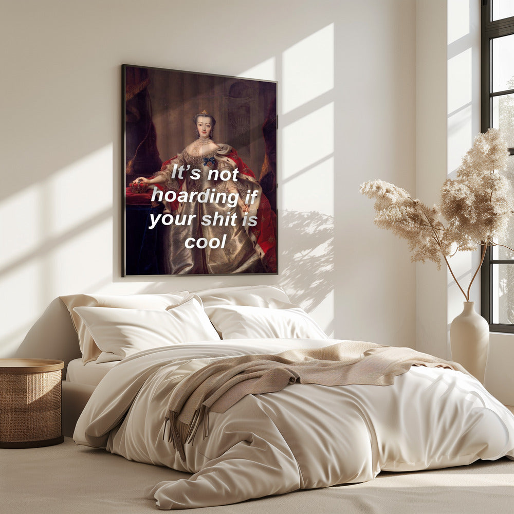 Kombiniert klassische Porträtmalerei | Poster