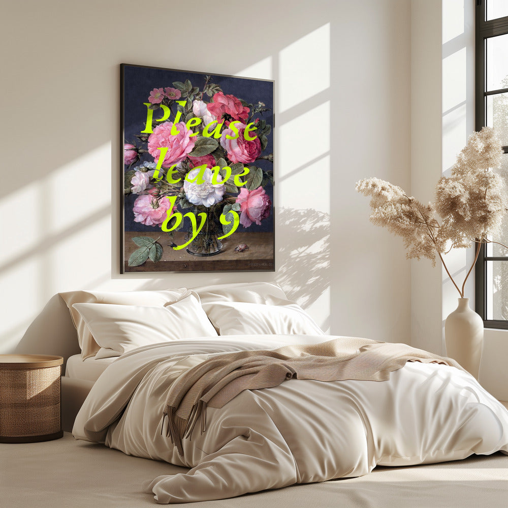 Florale Ausgangsanfrage | Poster
