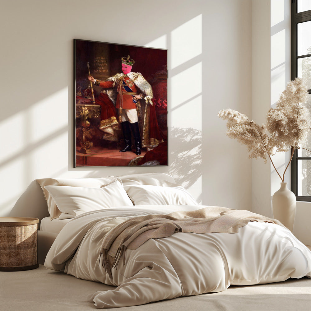Königliche Figur in Ornat | Poster