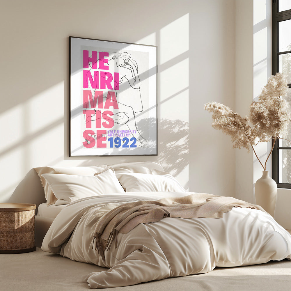 Elegante Linienskizze | Poster