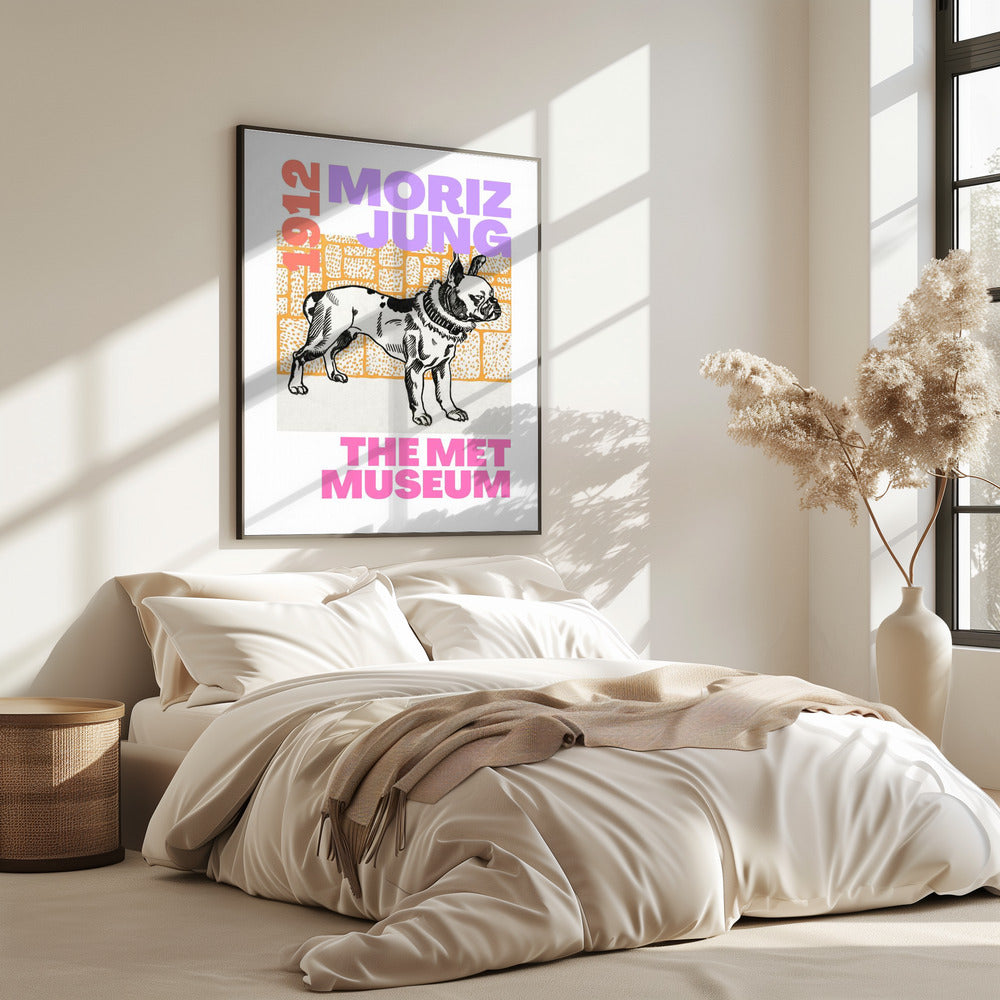 Skizze einer Bulldogge | Poster