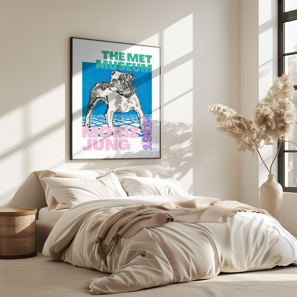 Skizze einer Bulldogge | Poster