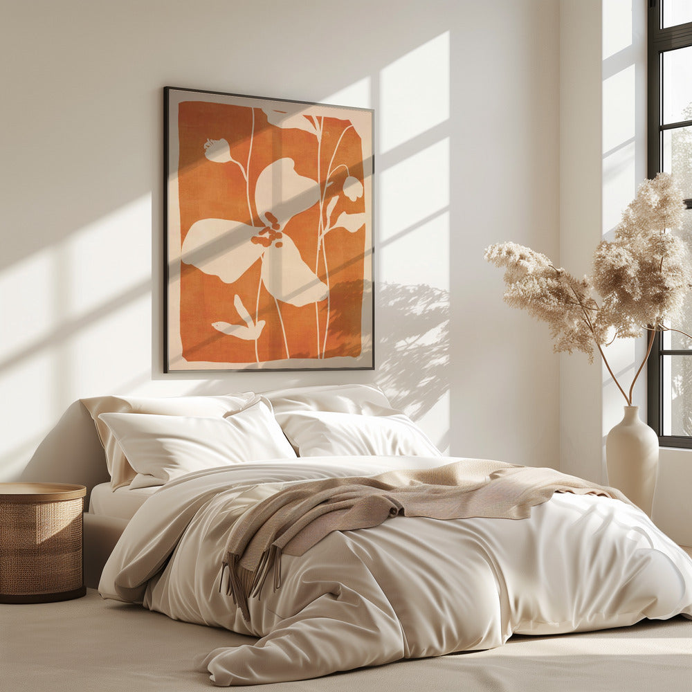 Abstrakte Minimalblumen | Poster
