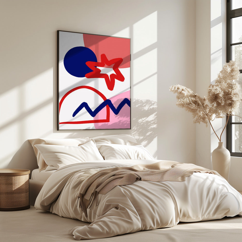 Bold Geometric Shapes | Poster