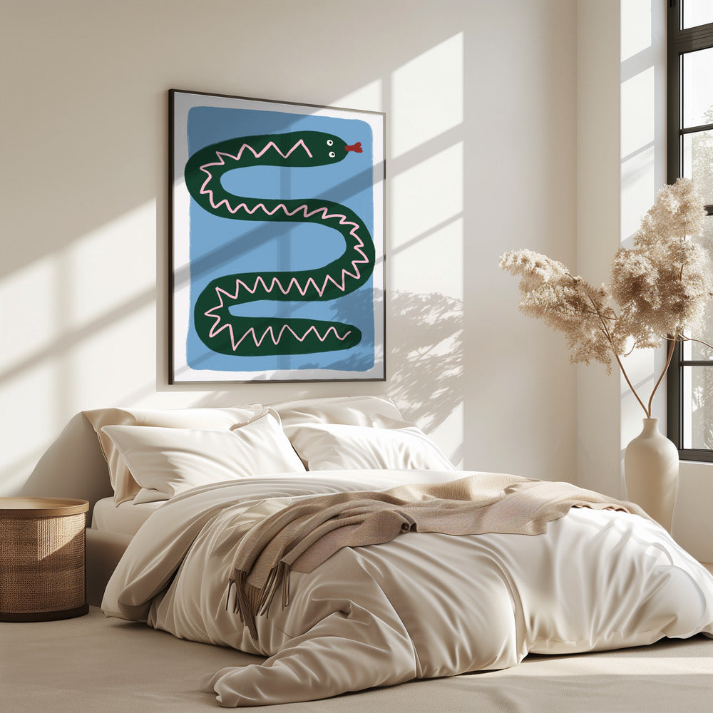 Wiggly Serpent Tale | Poster